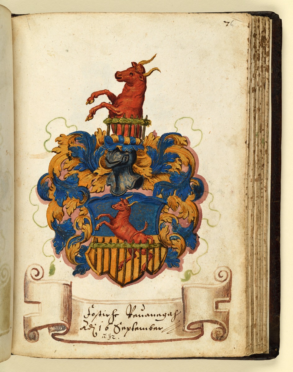 Stammbuch des Leonhard Hayder von Nürnberg: Wappen