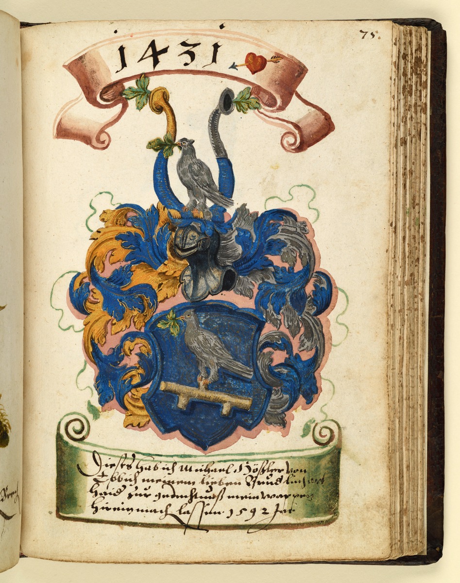 Stammbuch des Leonhard Hayder von Nürnberg: Wappen