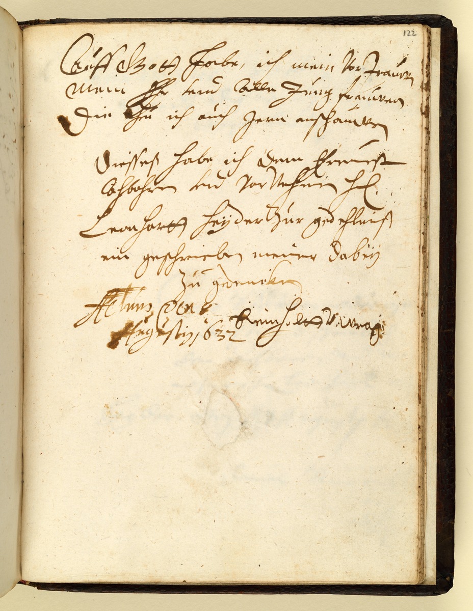 Stammbuch des Leonhard Hayder von Nürnberg, fol. 122r