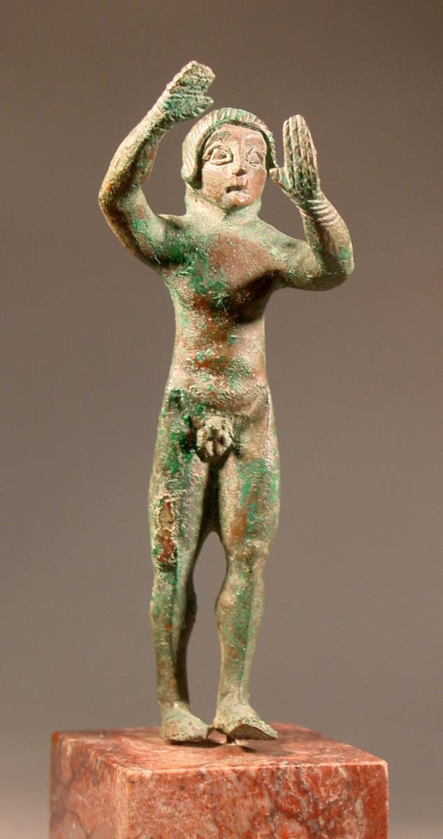 Statuette eines Faustkämpfers