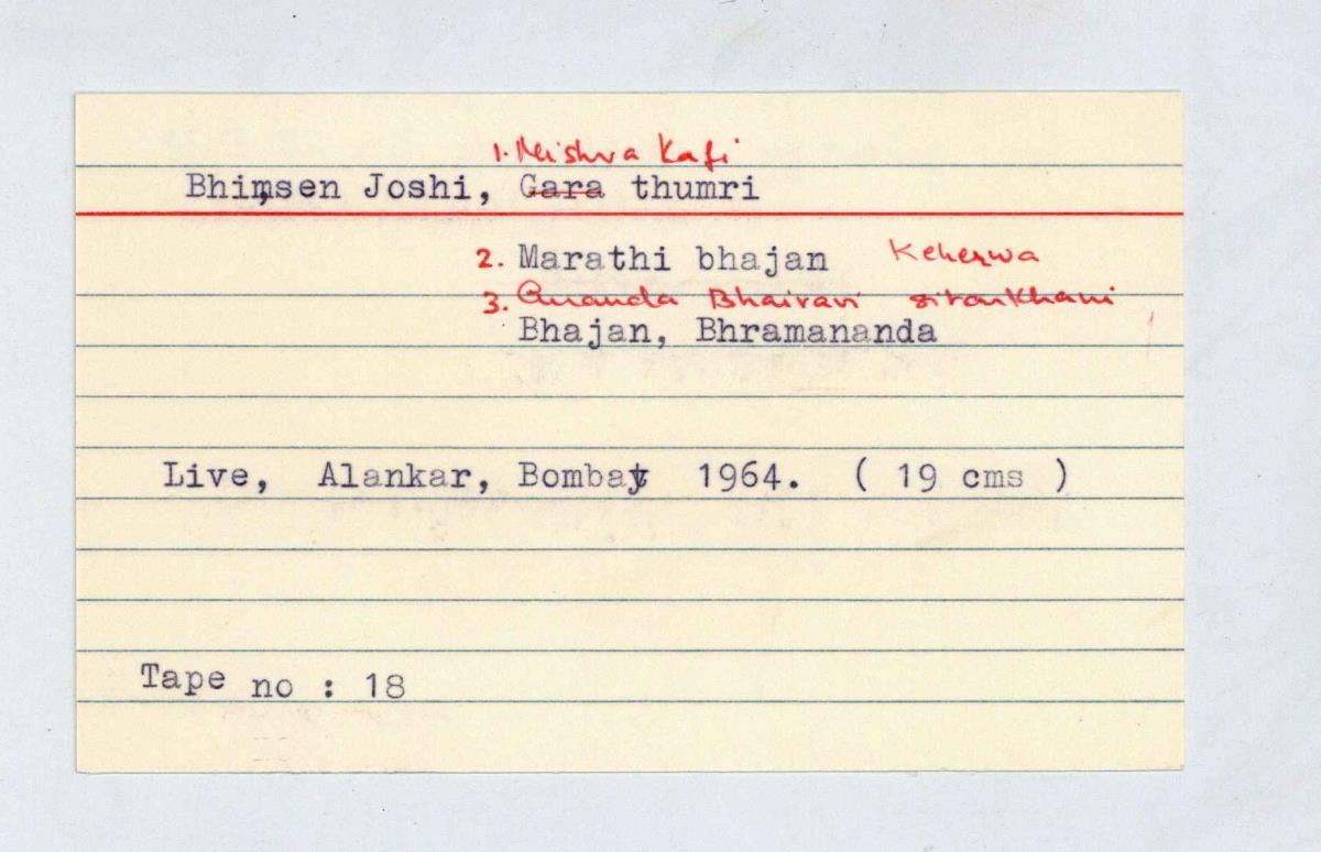 Bhimsen Joshi (Live)