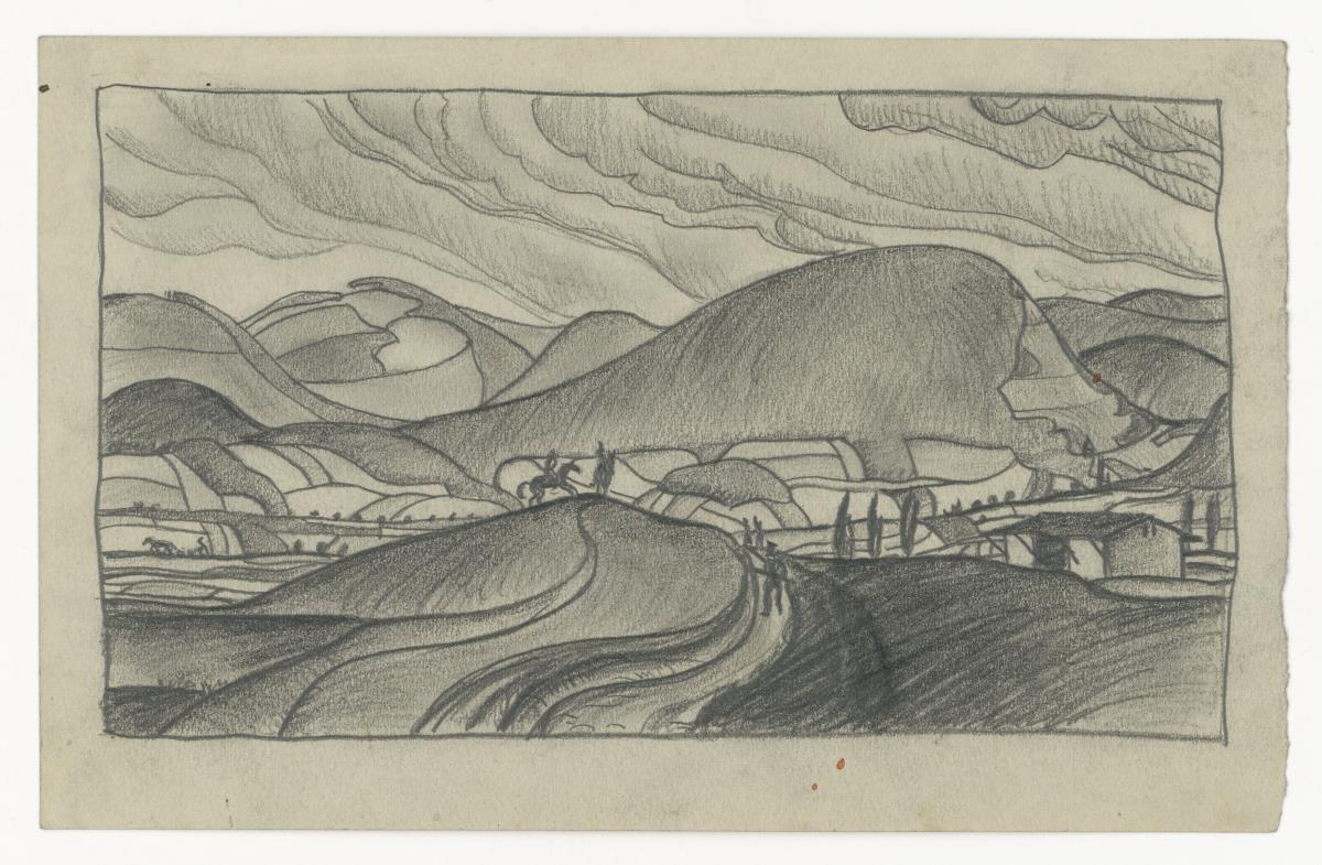 Landschaft (Figürliche u. a. Darstellungen)