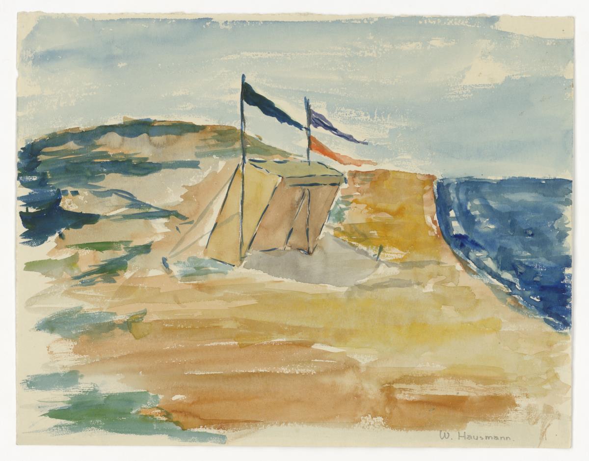 Strandszene, Studienblatt (Werke verschiedener Künstler)