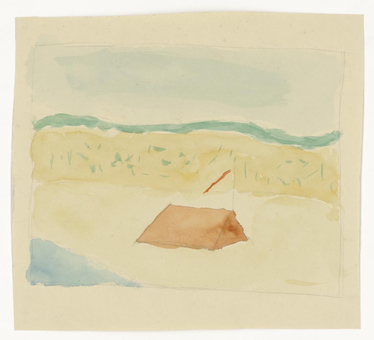 Strandszene, Studienblatt (Werke verschiedener Künstler)