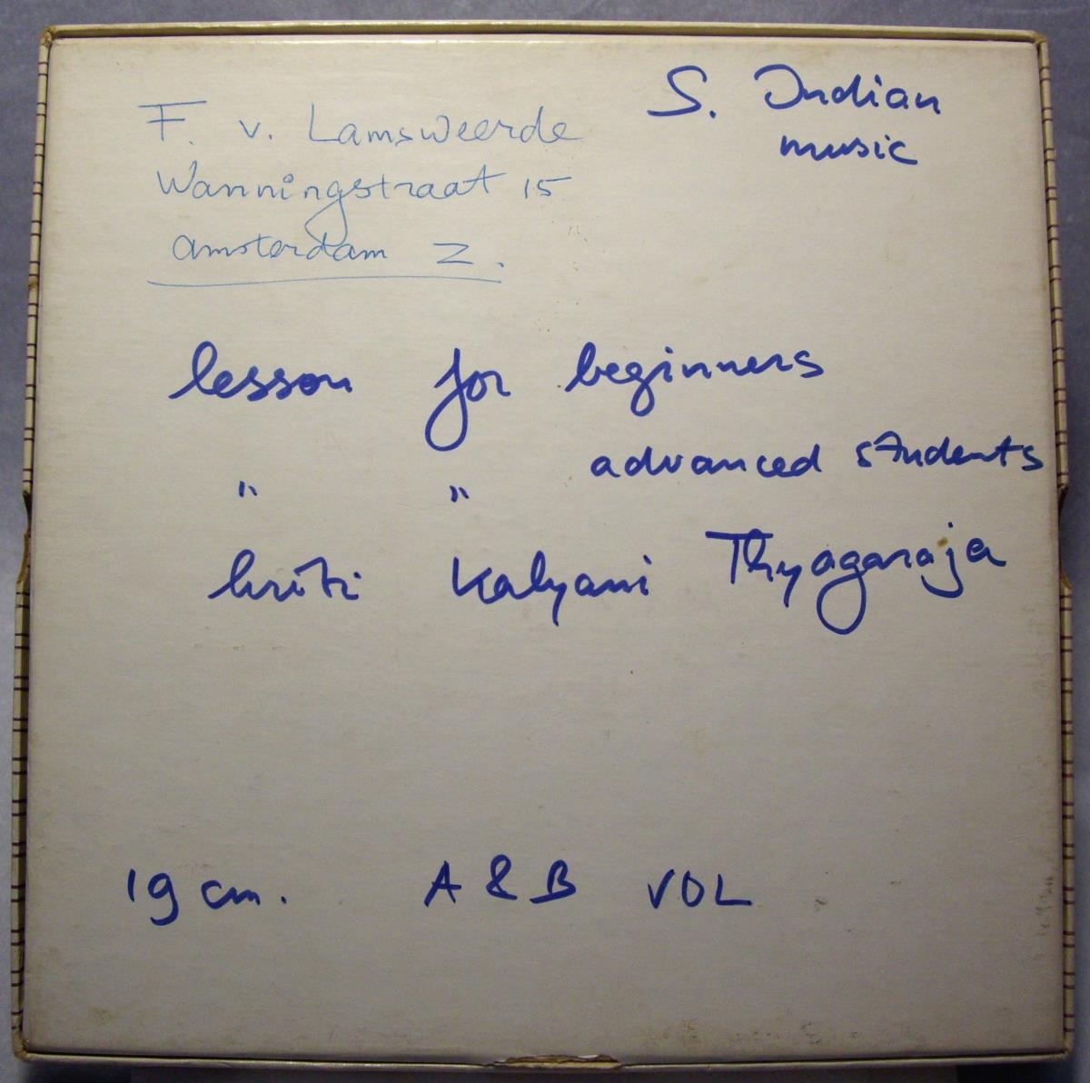 Prof. Dr V.N Sharma - Music lesson by Rajagopala Sharma; Semmangudi Radhakrishna Srinivasa Iyer (voice) and T.R. Mahalingam (flute)