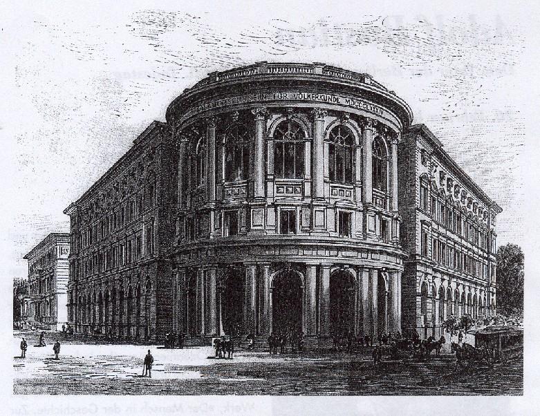 Königliches Museum für Völkerkunde, Holzstich nach G. Theuerkauf aus der Illustrierten Zeitung vom Okt. 1885
