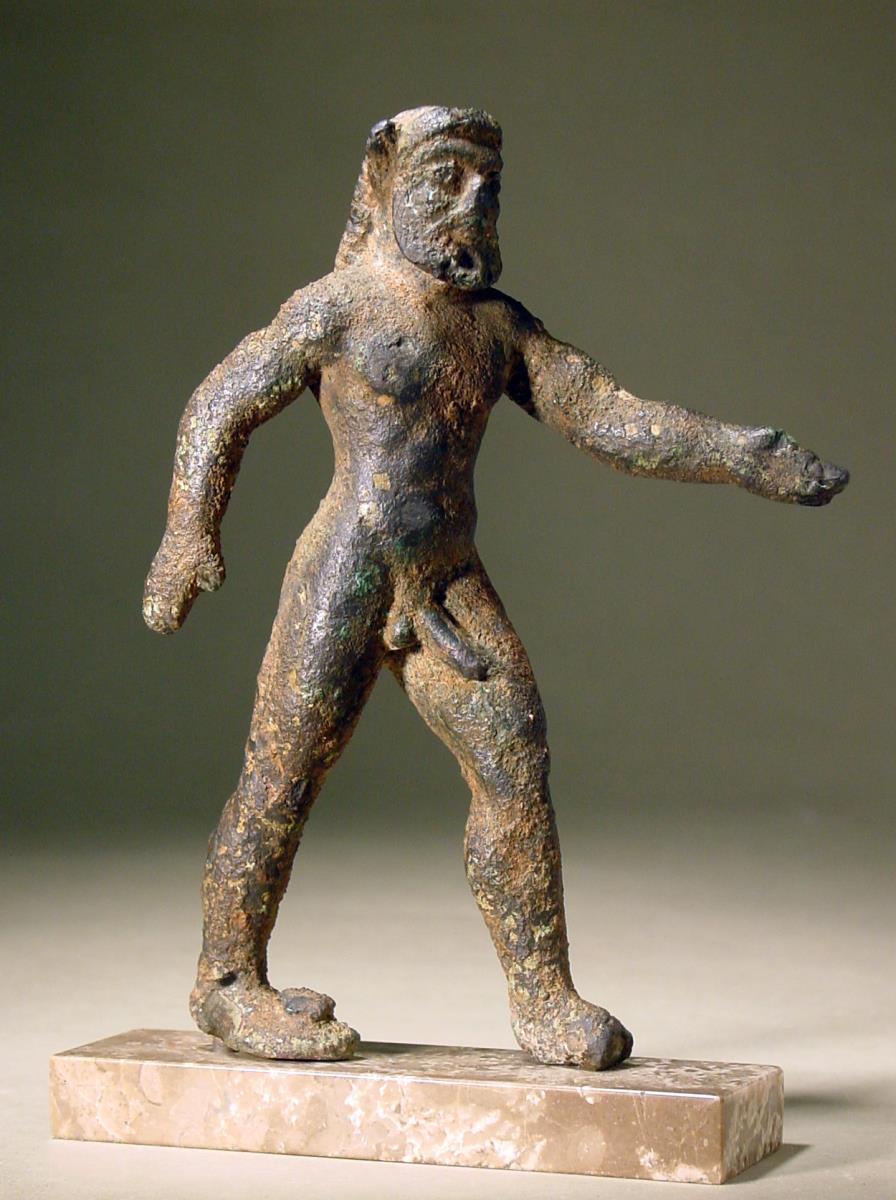 Archaische Satyrstatuette