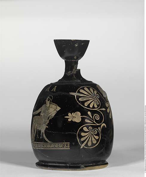 Attisch rotfigurige Bauchlekythos