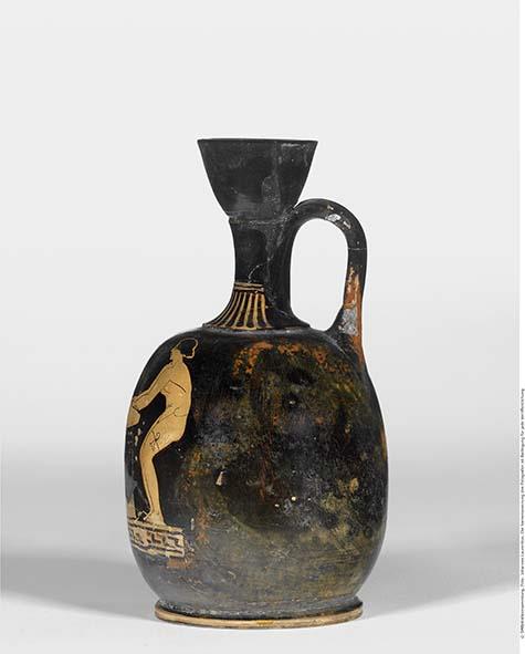 Attisch rotfigurige Bauchlekythos