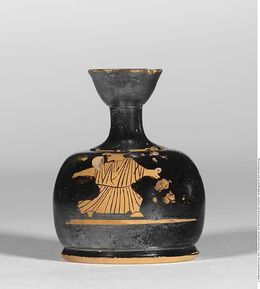 Attisch rotfigurige Bauchlekythos