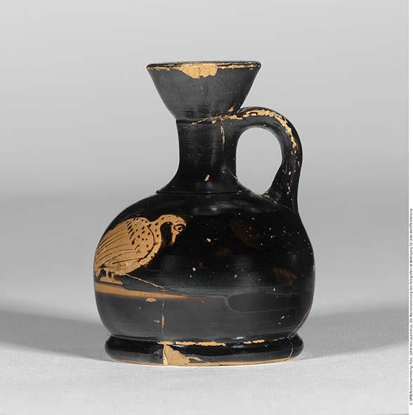 Attisch rotfigurige Bauchlekythos