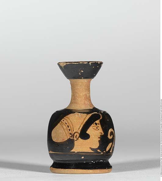 Attisch rotfigurige Bauchlekythos
