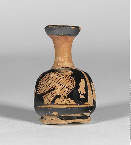 Attisch rotfigurige Bauchlekythos