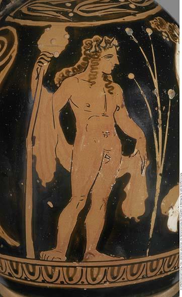 Attisch rotfigurige Bauchlekythos