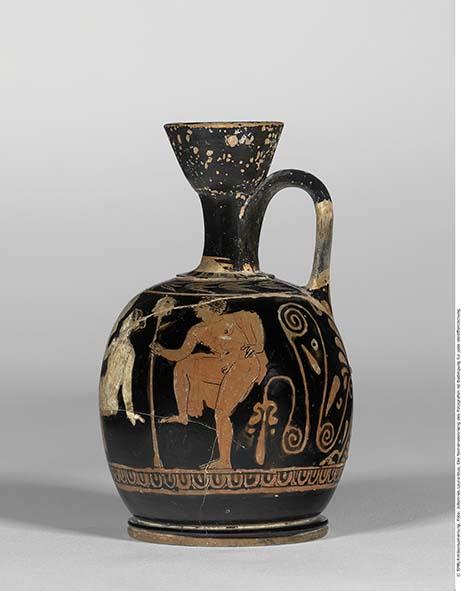 Attisch rotfigurige Bauchlekythos