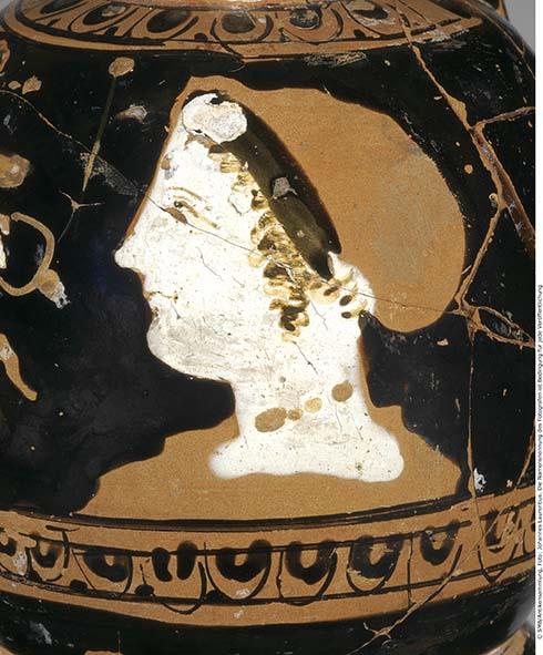 Attisch rotfigurige Bauchlekythos