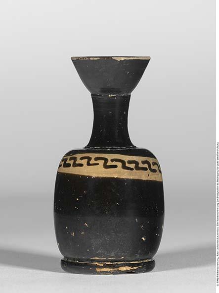 Attisch rotfigurige Bauchlekythos