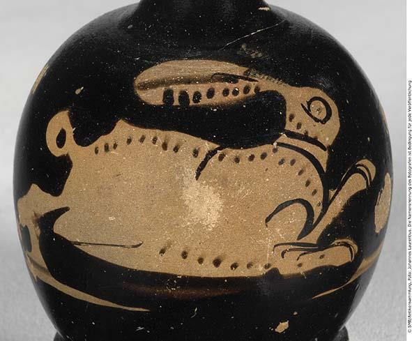Attisch rotfigurige Bauchlekythos