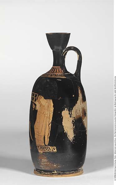 Attisch rotfigurige Bauchlekythos