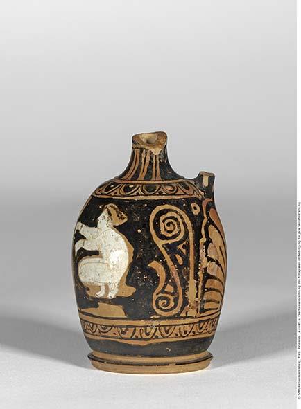 Attisch rotfigurige Bauchlekythos