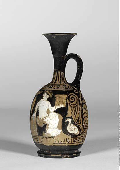 Attisch rotfigurige Bauchlekythos