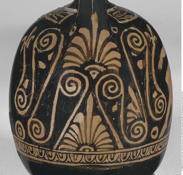 Attisch rotfigurige Bauchlekythos
