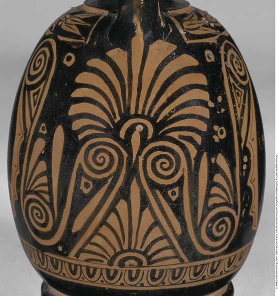 Attisch rotfigurige Bauchlekythos