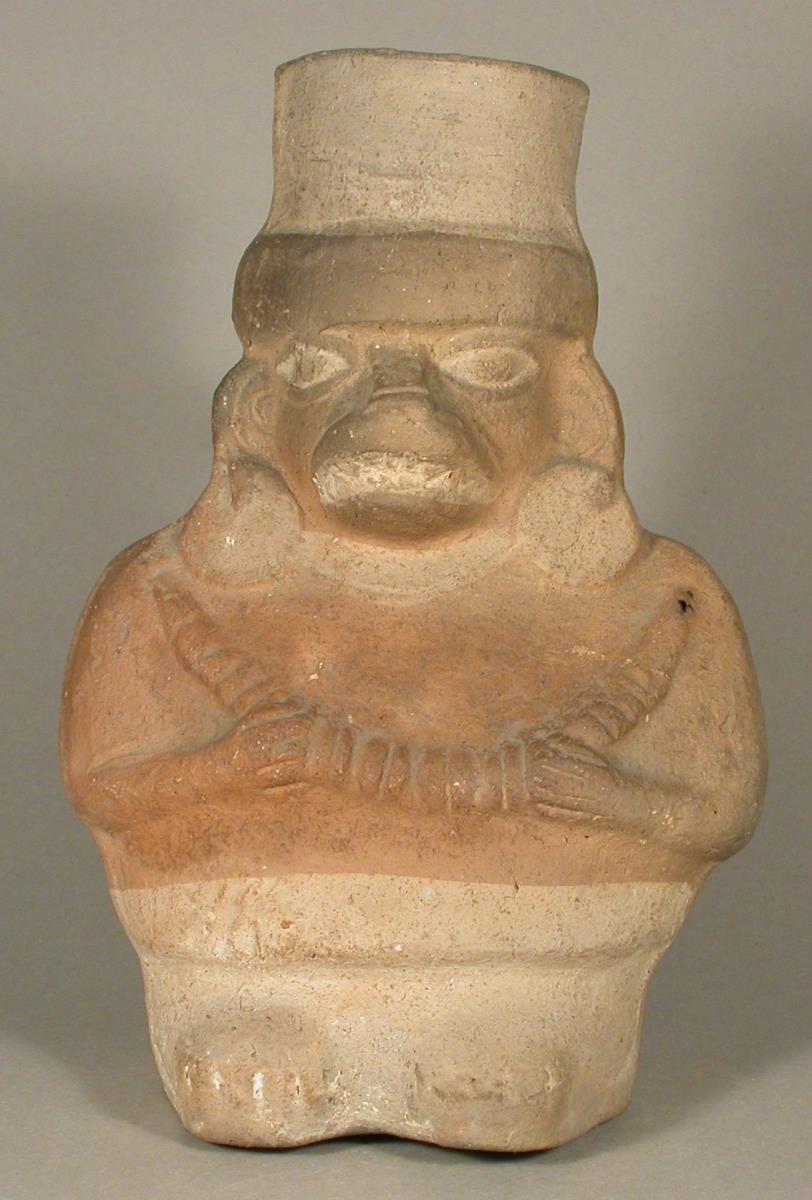 Stehende anthropo-zoomorphe Figur