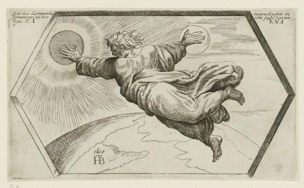 Gott scheidet Licht und Finsternis