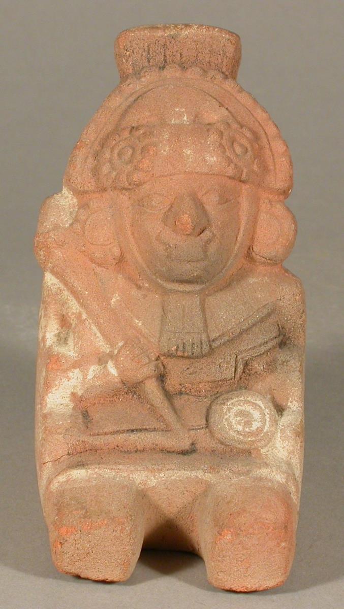 Sitzende anthropomorphe Figur