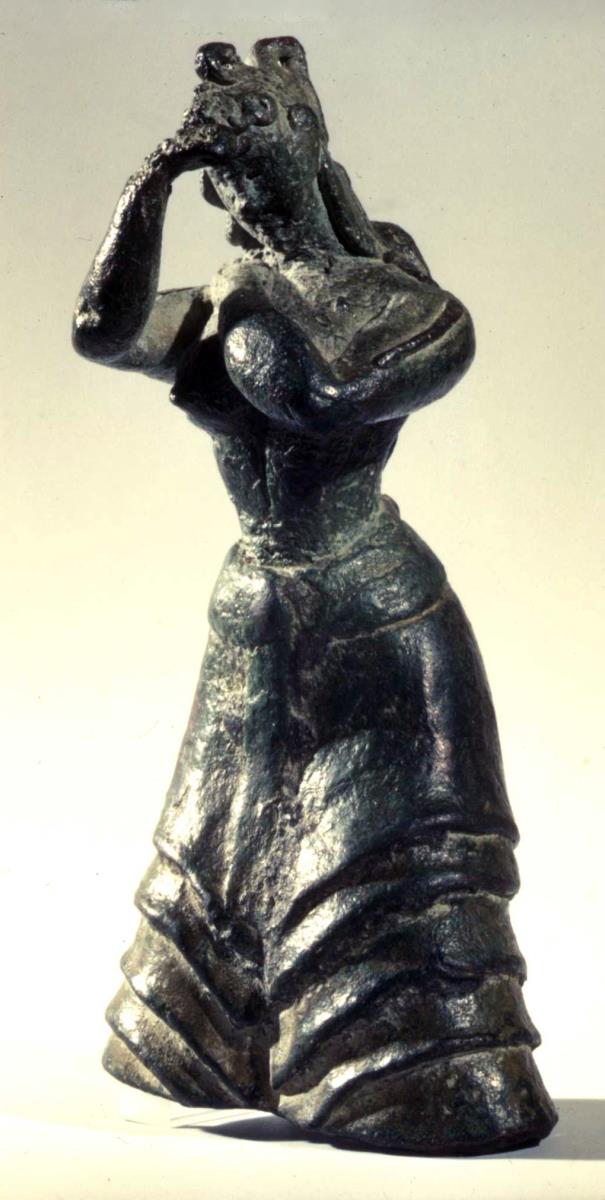 Minoische Statuette: Betende Frau