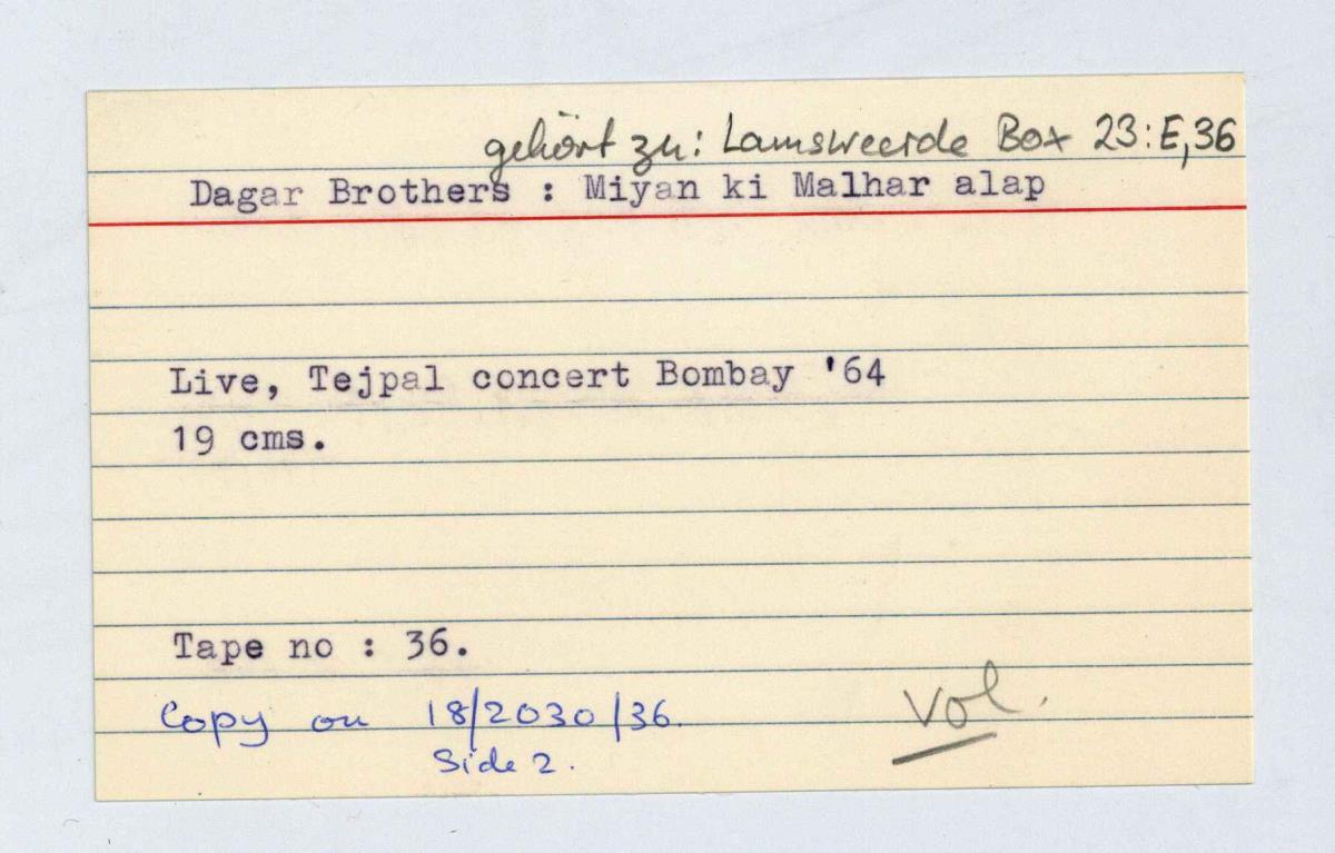 Dagar Brothers (Live), Part I