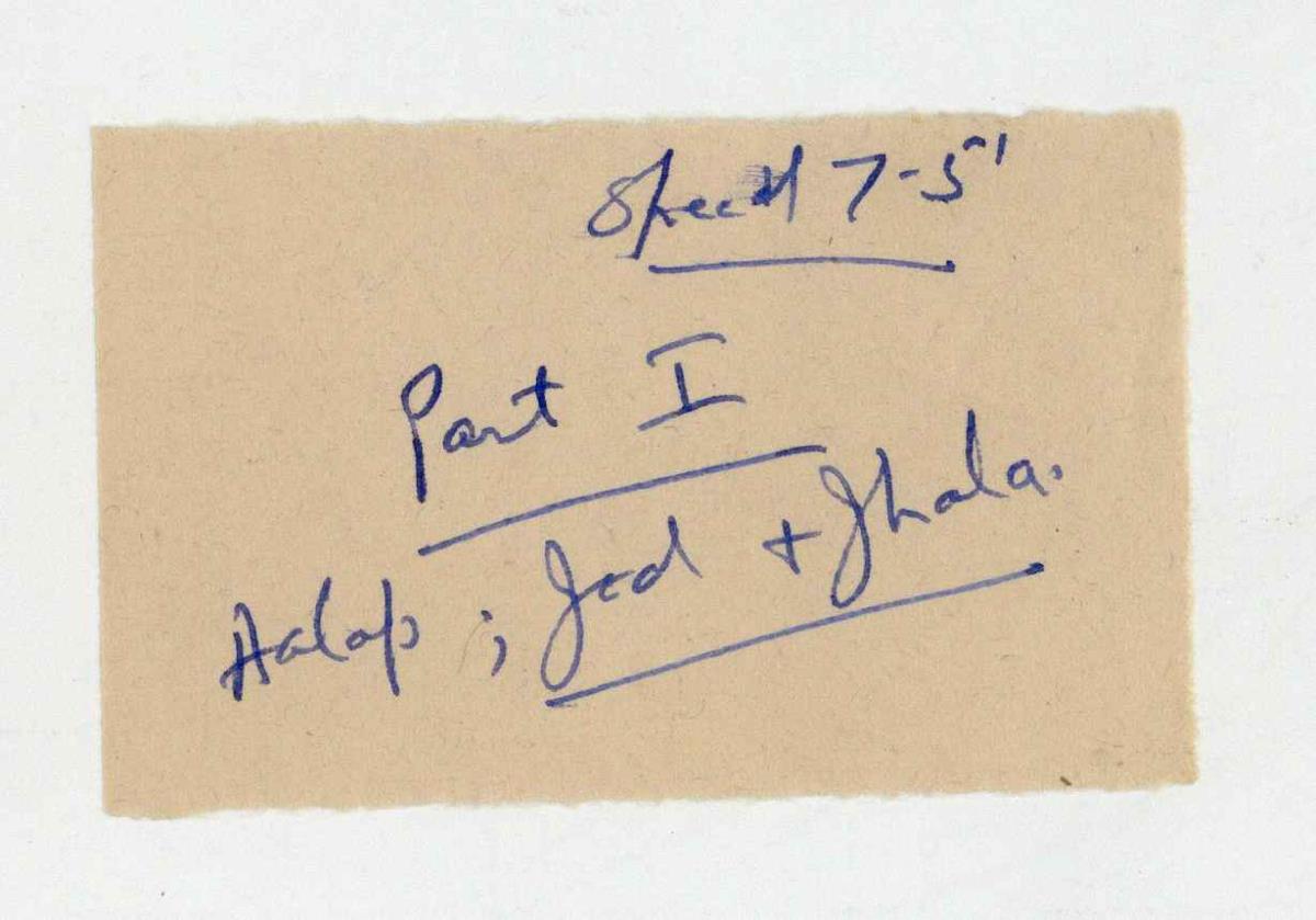 Ravi Shankar (Live) - Part I