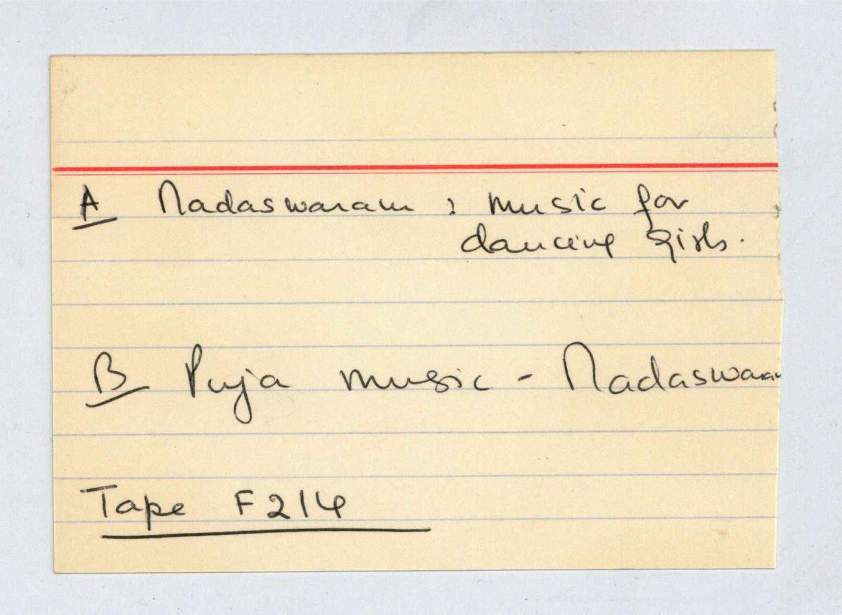 Nadaswaram:, Puja Music