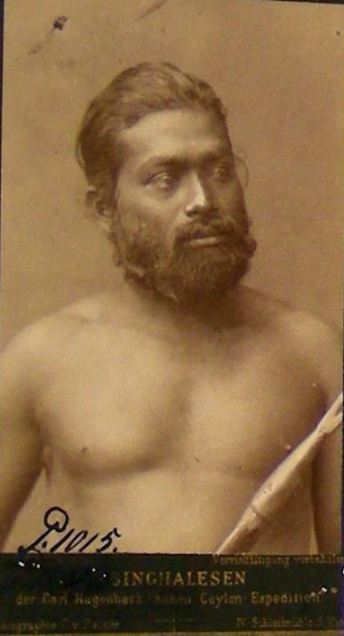 Singhalesen der Carl Hagenbeck'schen Ceylon Expedition