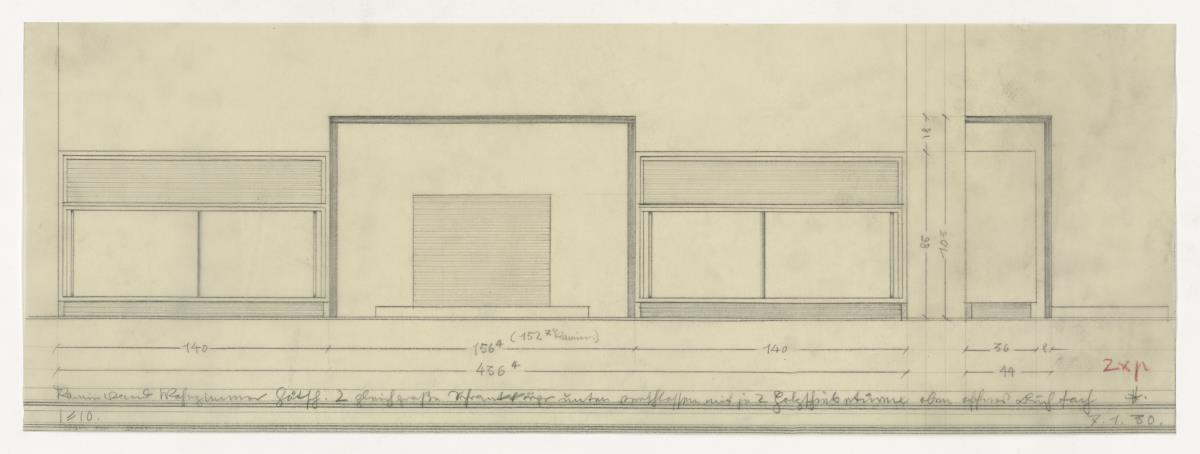 Kaminwand, Wohnzimmer Götsch, Auftrag Götsch, Musikheim (Möbelentwürfe, Wohnräume)