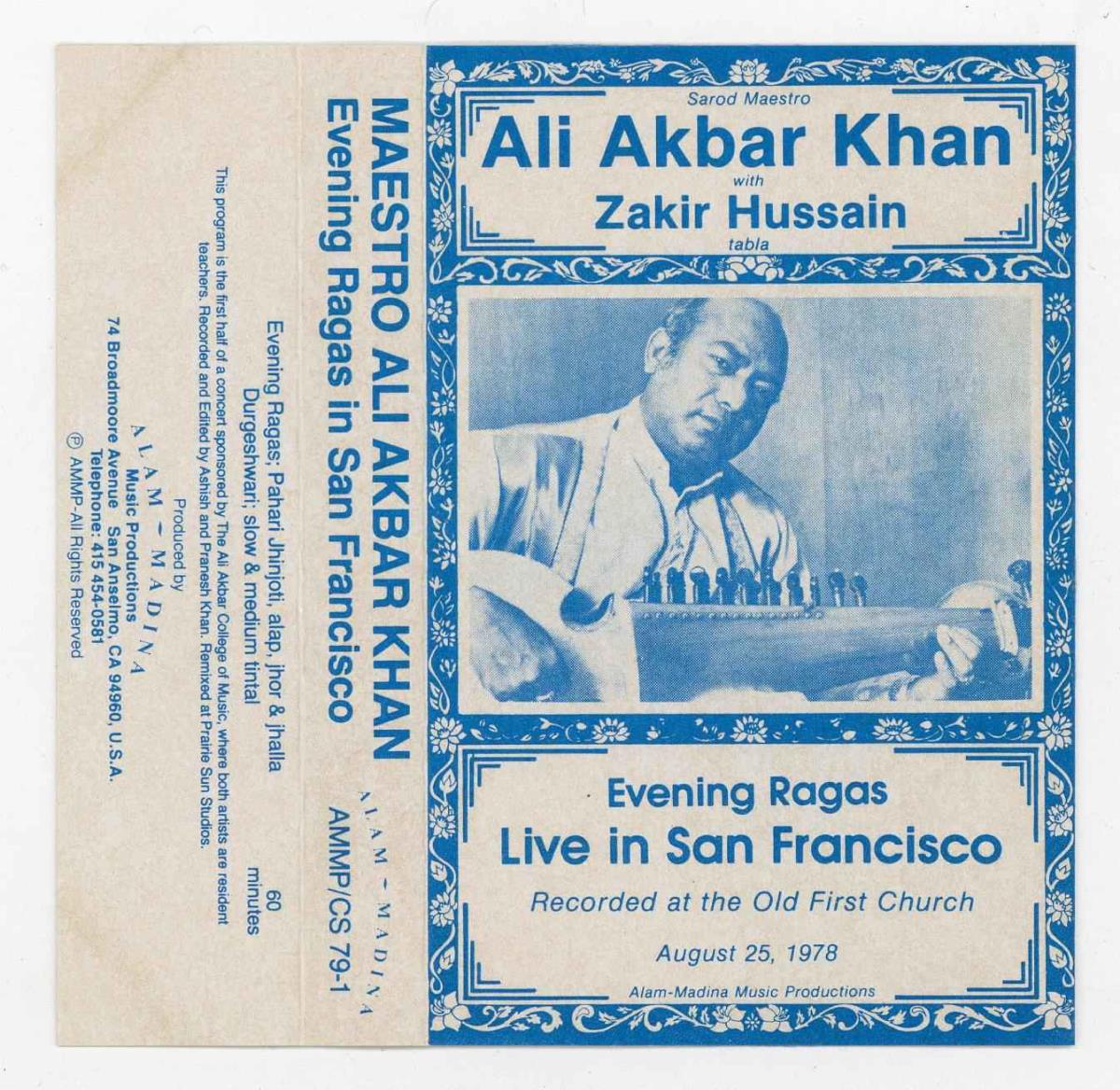 Ali Akbar Khan, Zakir Hussain - (Live)