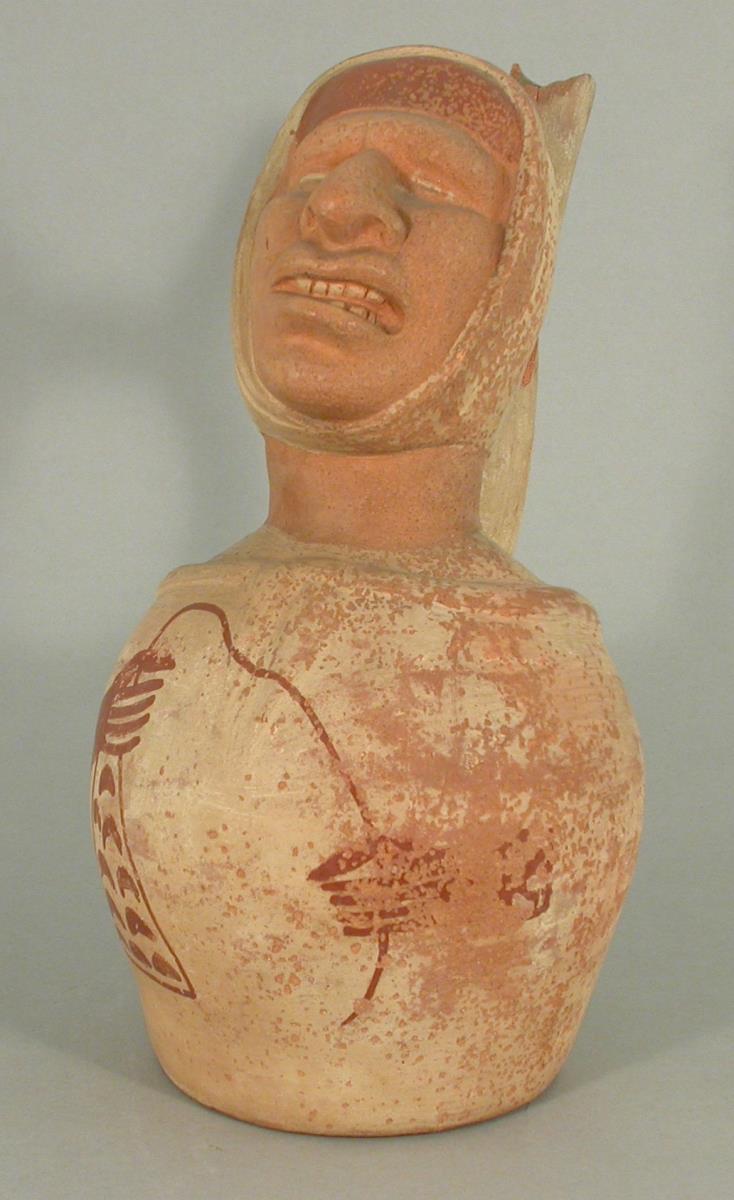Applikation: anthropomorpher Kopf, blind