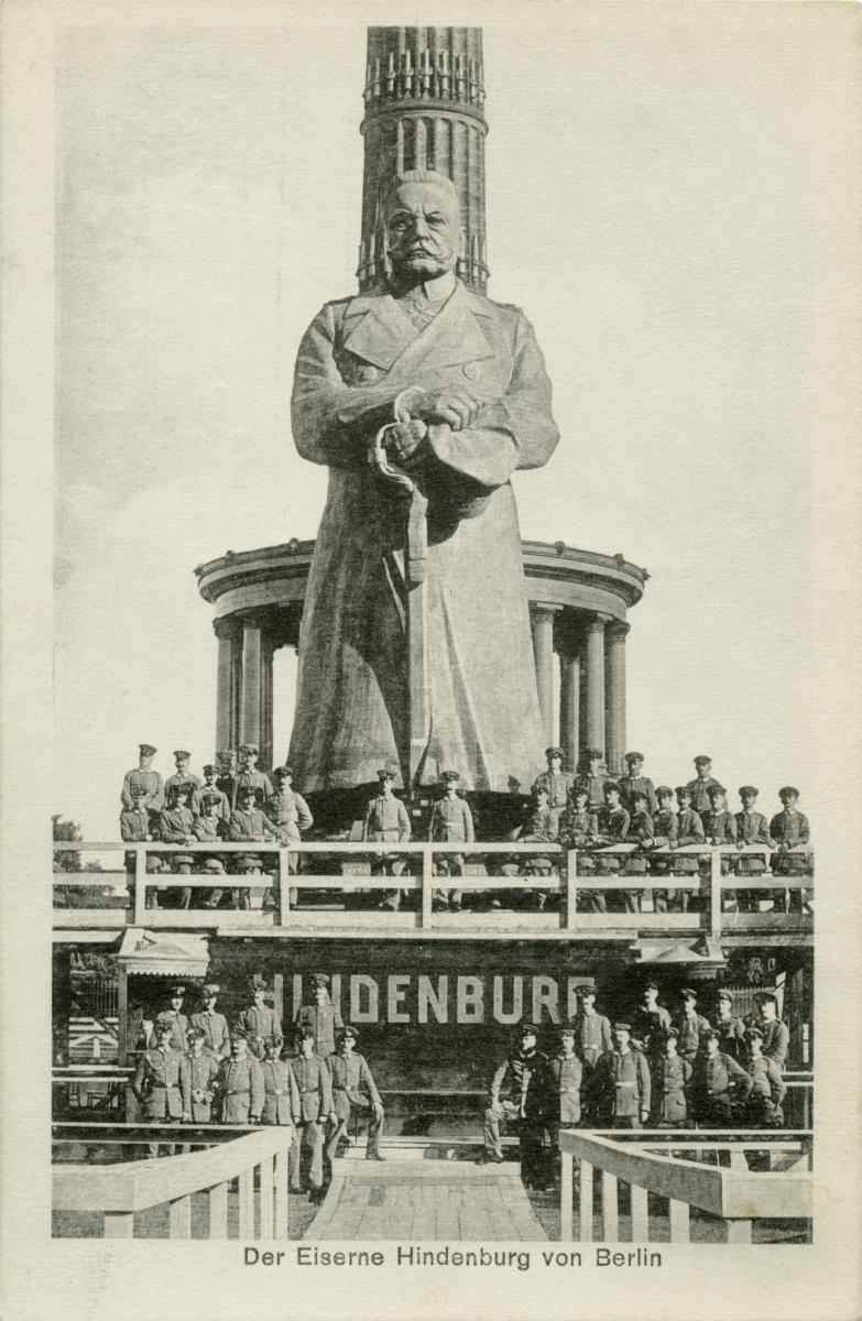 Der Eiserne Hindenburg von Berlin.