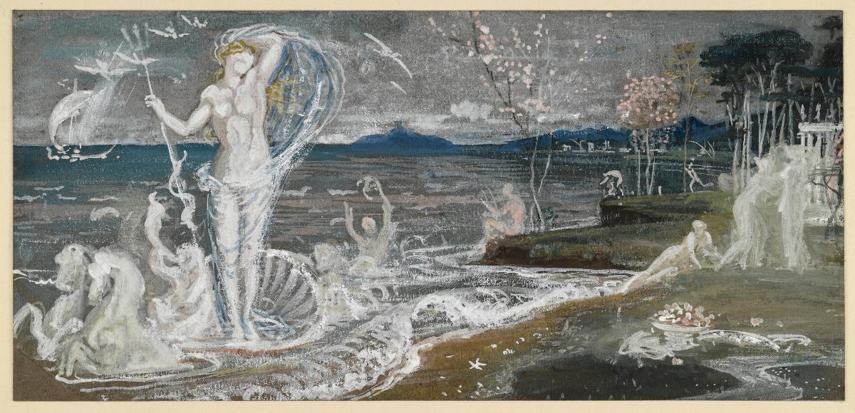 Gemäldeskizze zu Geburt der Venus