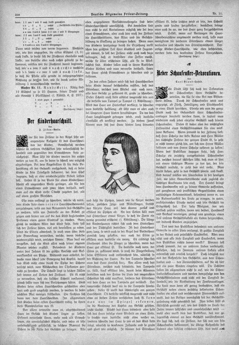 Deutsche Allgemeine Friseur-Zeitung: Haarflechtereien