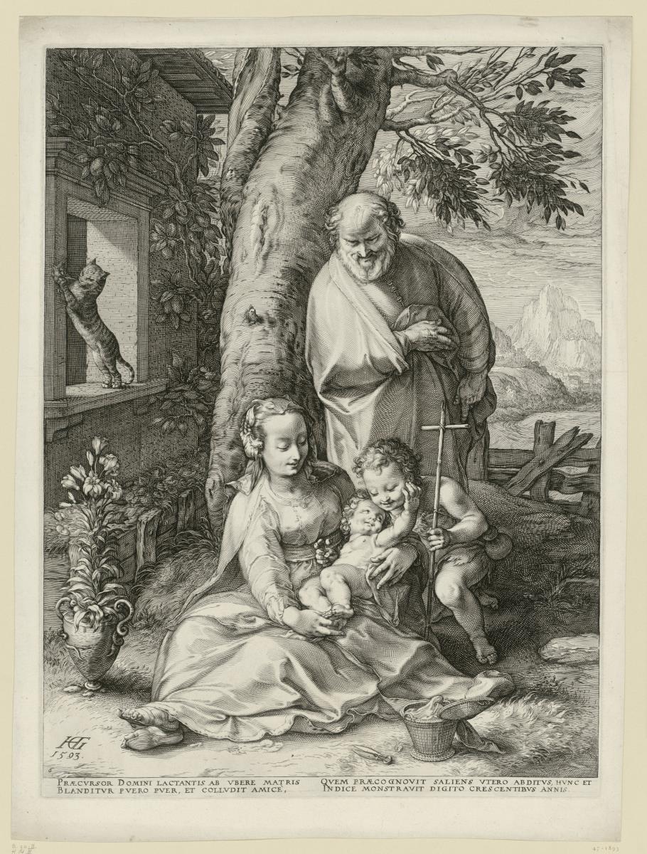 Die Heilige Familie mit dem Johannesknaben