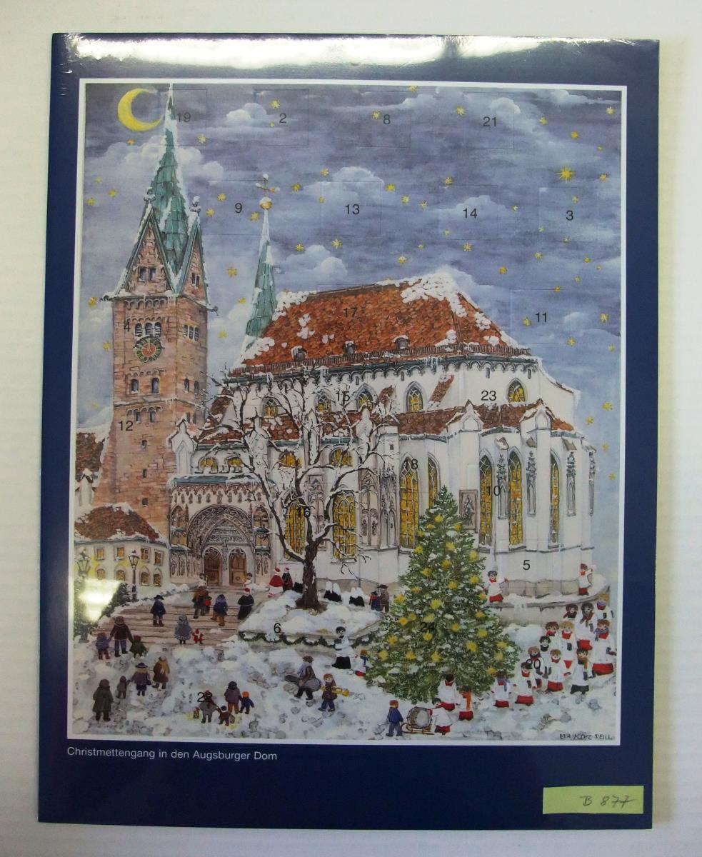 Christmettengang in den Augsburger Dom