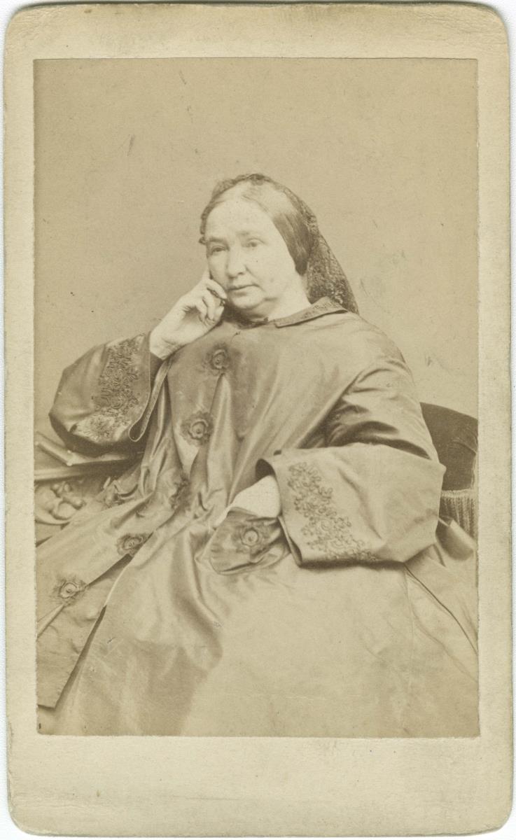 Porträt der Emilie Flygare-Carlén