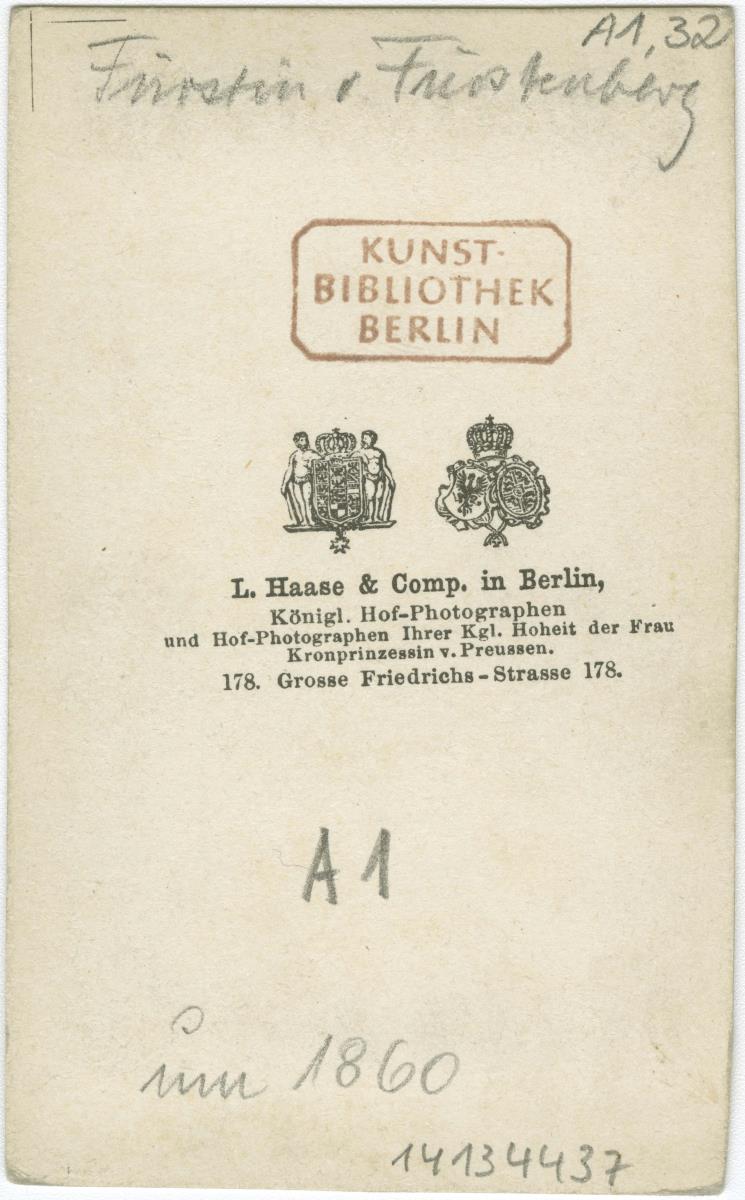 Porträt der Fürstin von Fürstenberg