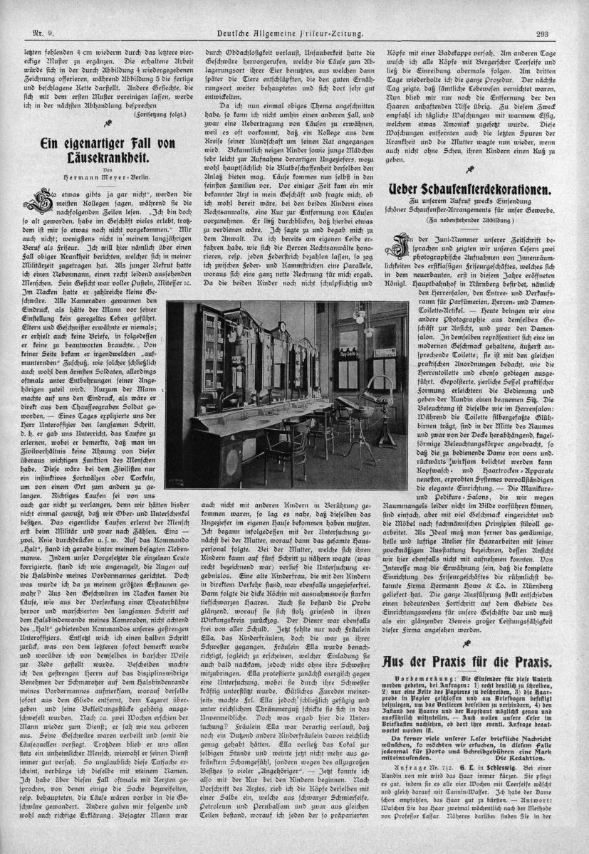 Deutsche Allgemeine Friseur-Zeitung: Haarflechtereien: Ketten
