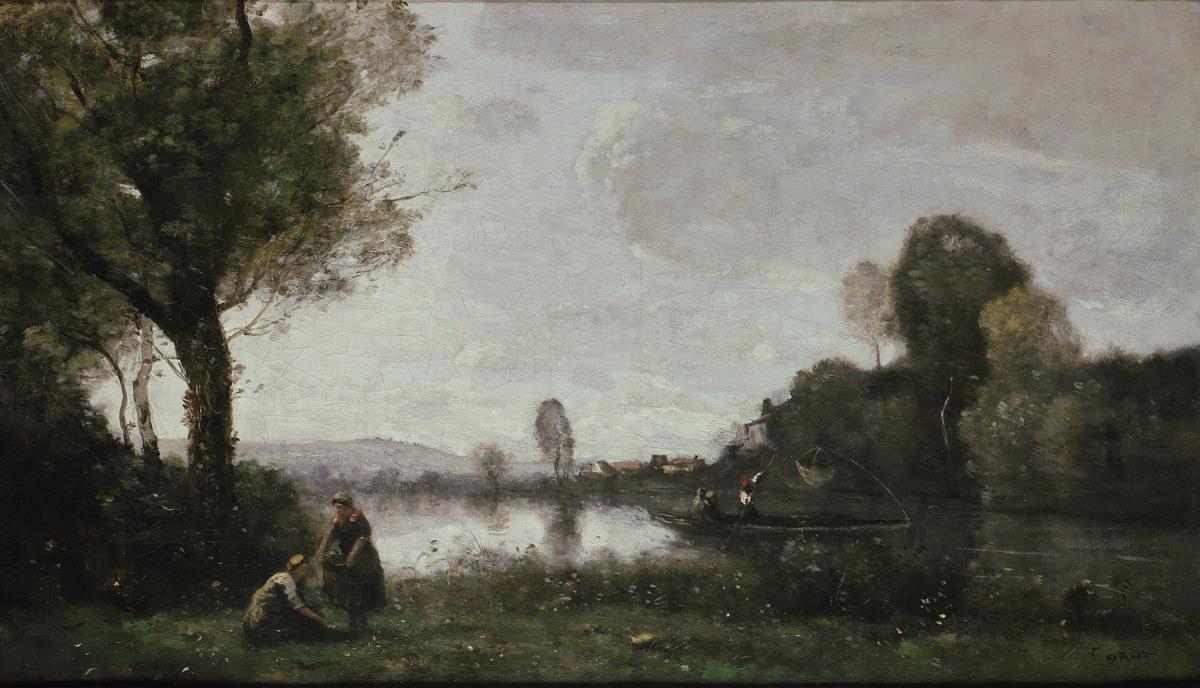 Flußlandschaft (Die Seine bei Chatou)