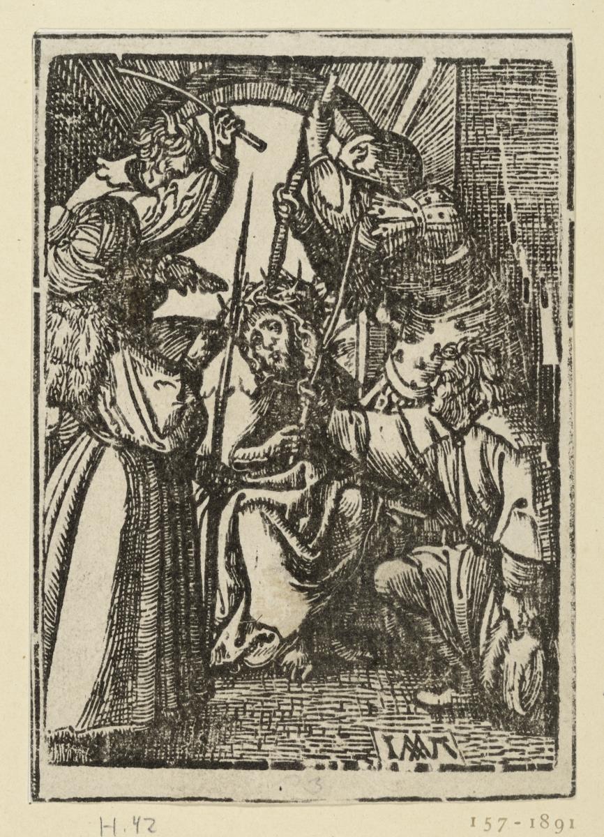 Kleine Passion: Dornenkrönung Christi