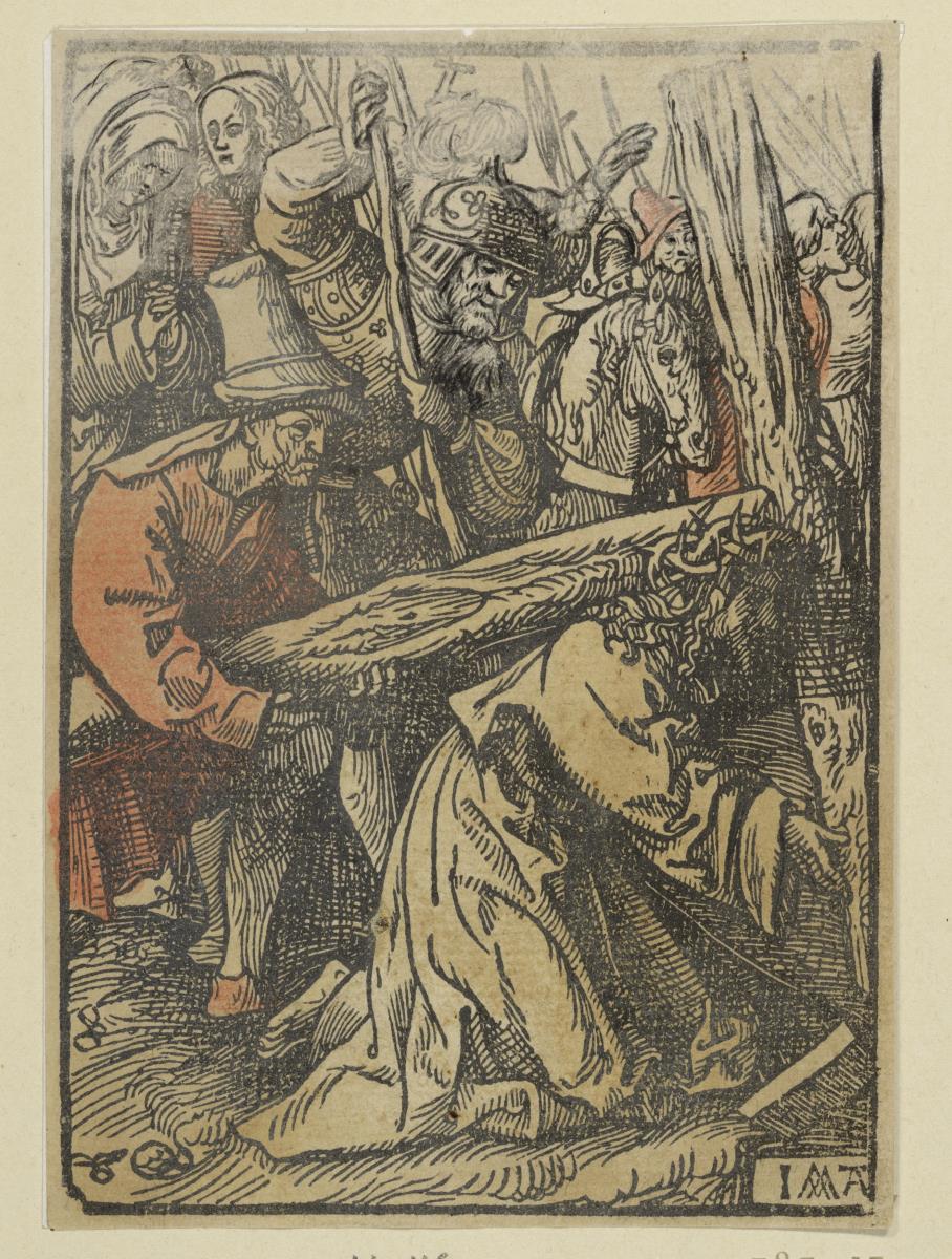 Kleine Passion: Kreuztragung Christi