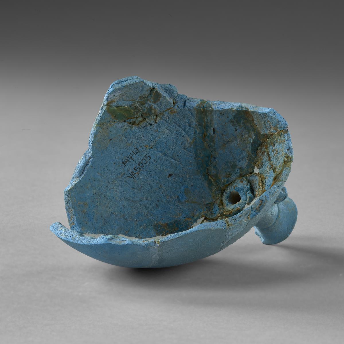 Fragment einer ägyptischen Neujahrsflasche